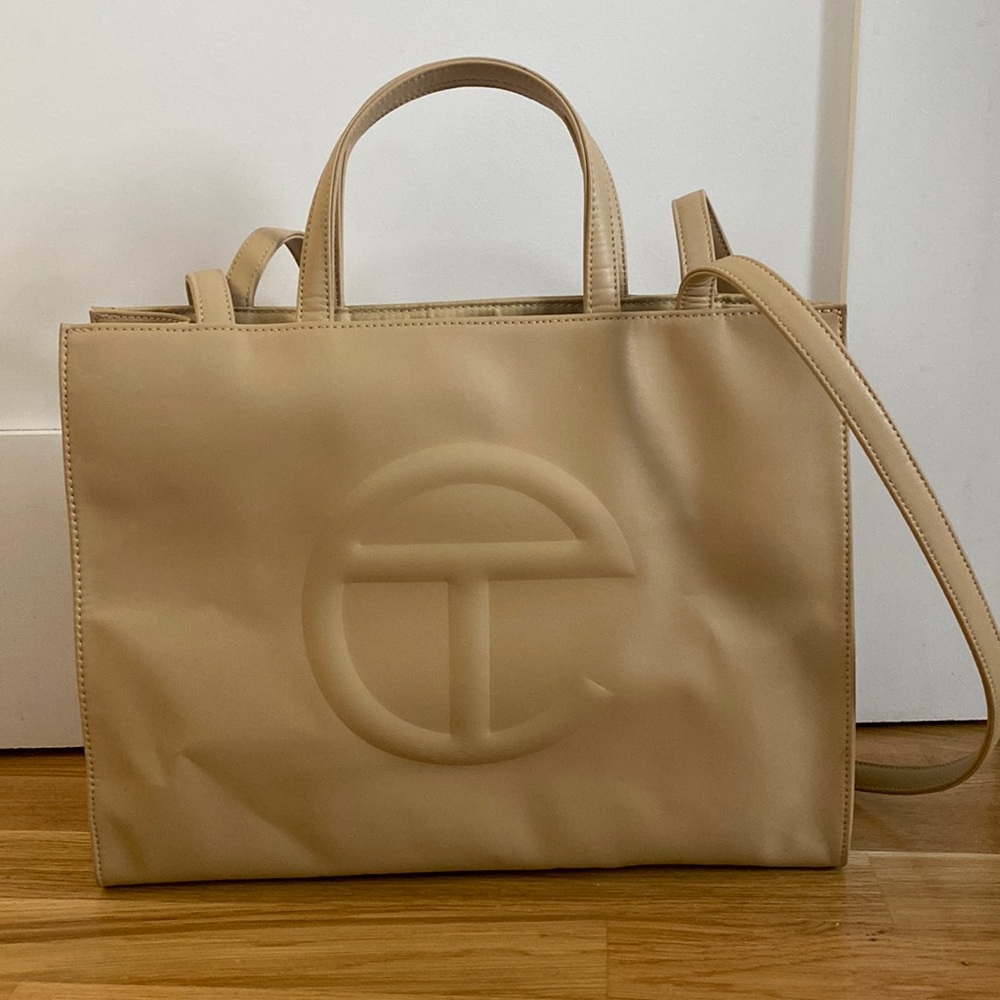 Telfar medium shopping bag.